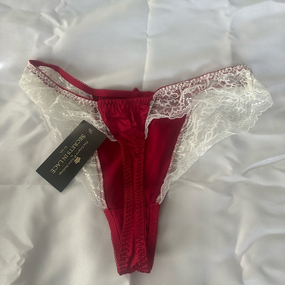 Red Lace Panty
